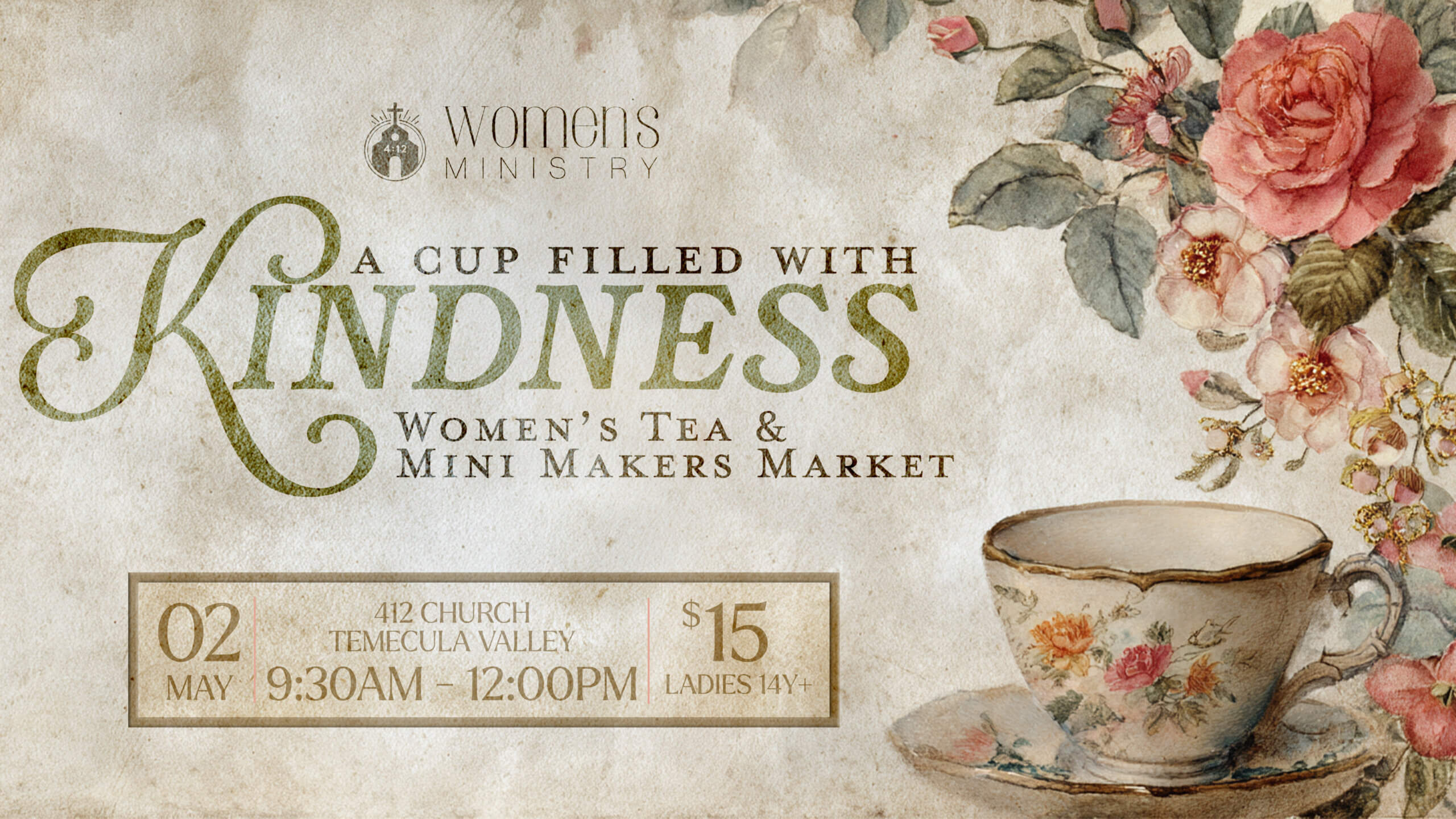 Women's Tea + Market