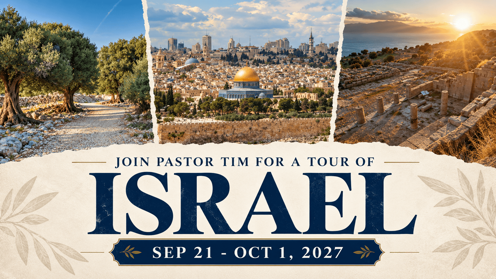 Footsteps of Paul Israel Tour